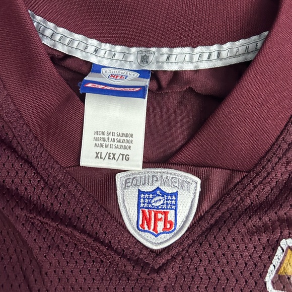 Vintage Washington Redskins jersey Reebok  #48 Davis XL - Picture 6 of 7